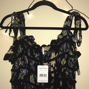 Free People Floral Midi Dress